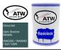 Preview: Chevrolet, Dark Shadow Metallic, WA626D / WA694D / GJI / GUN: 500ml Lackdose, von ATW Autoteile West.